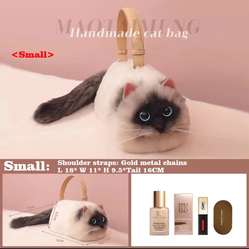 Siamese Kittypuse Handbag